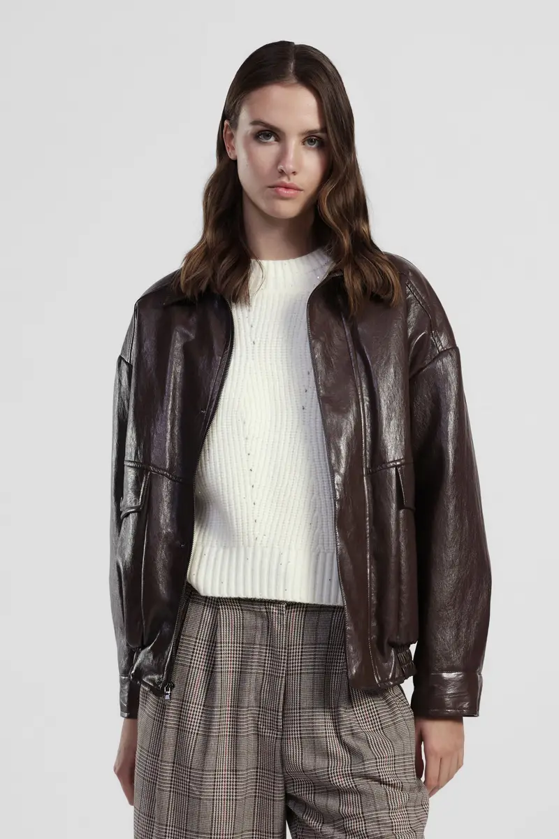 Outer jackets con zip e tasche con patta miniatura 2