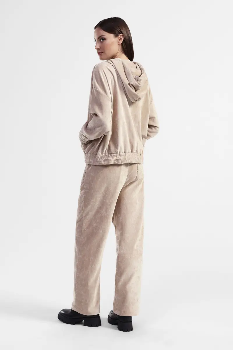 Pantaloni jogging comodi a vita media miniatura 3