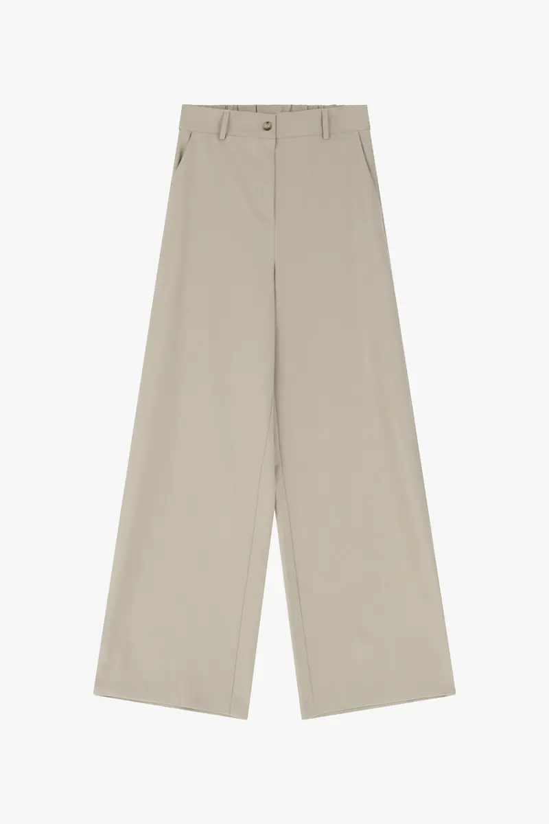 Pantaloni palazzo a vita alta