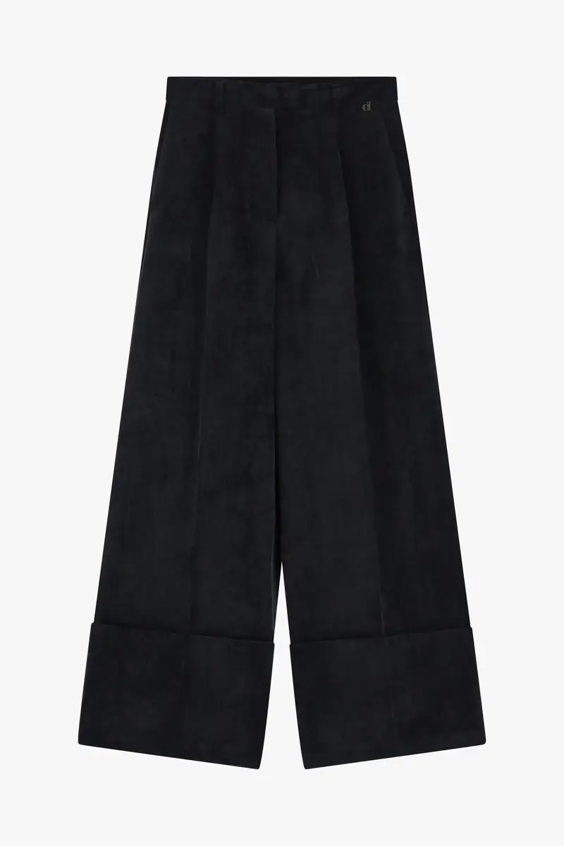 Pantaloni palazzo a vita alta