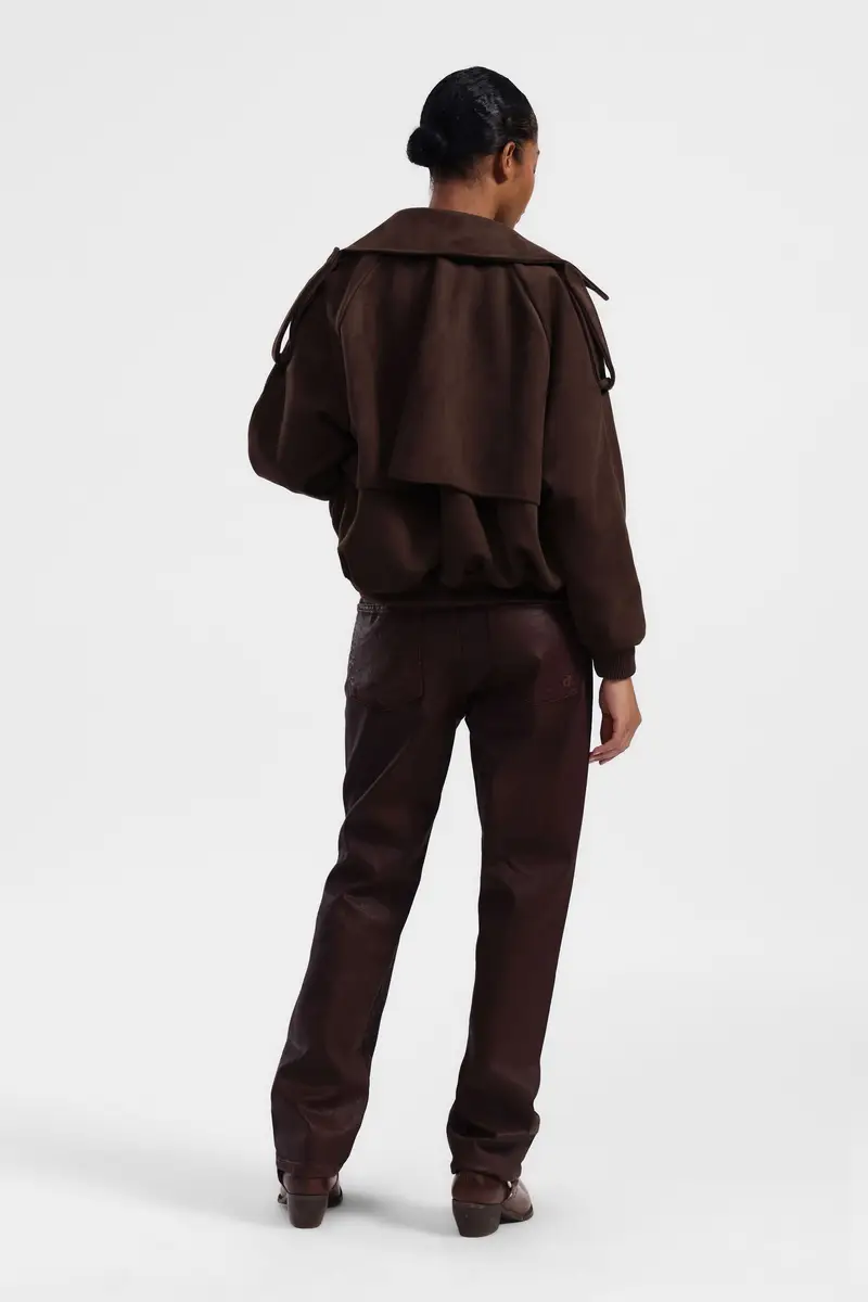 Pantaloni sartoriali a tinta unita miniatura 3