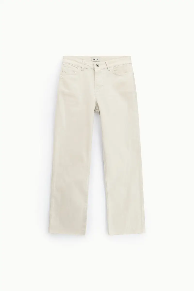 Pantaloni slim fit a cinque tasche vita media