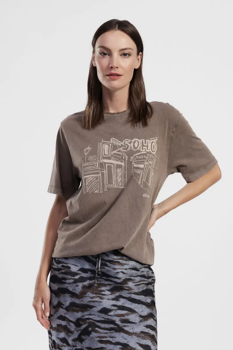 Dixie T-shirt Denim 3567681 miniatura 2