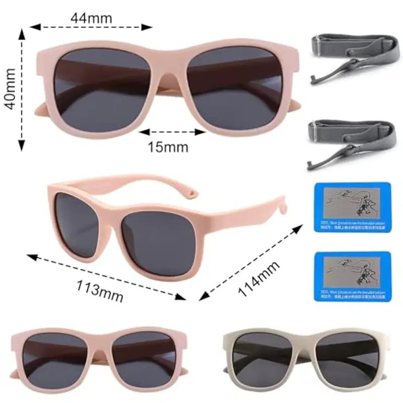 DKDDSSS Occhiali da sole Neonato 1509273 miniatura 3