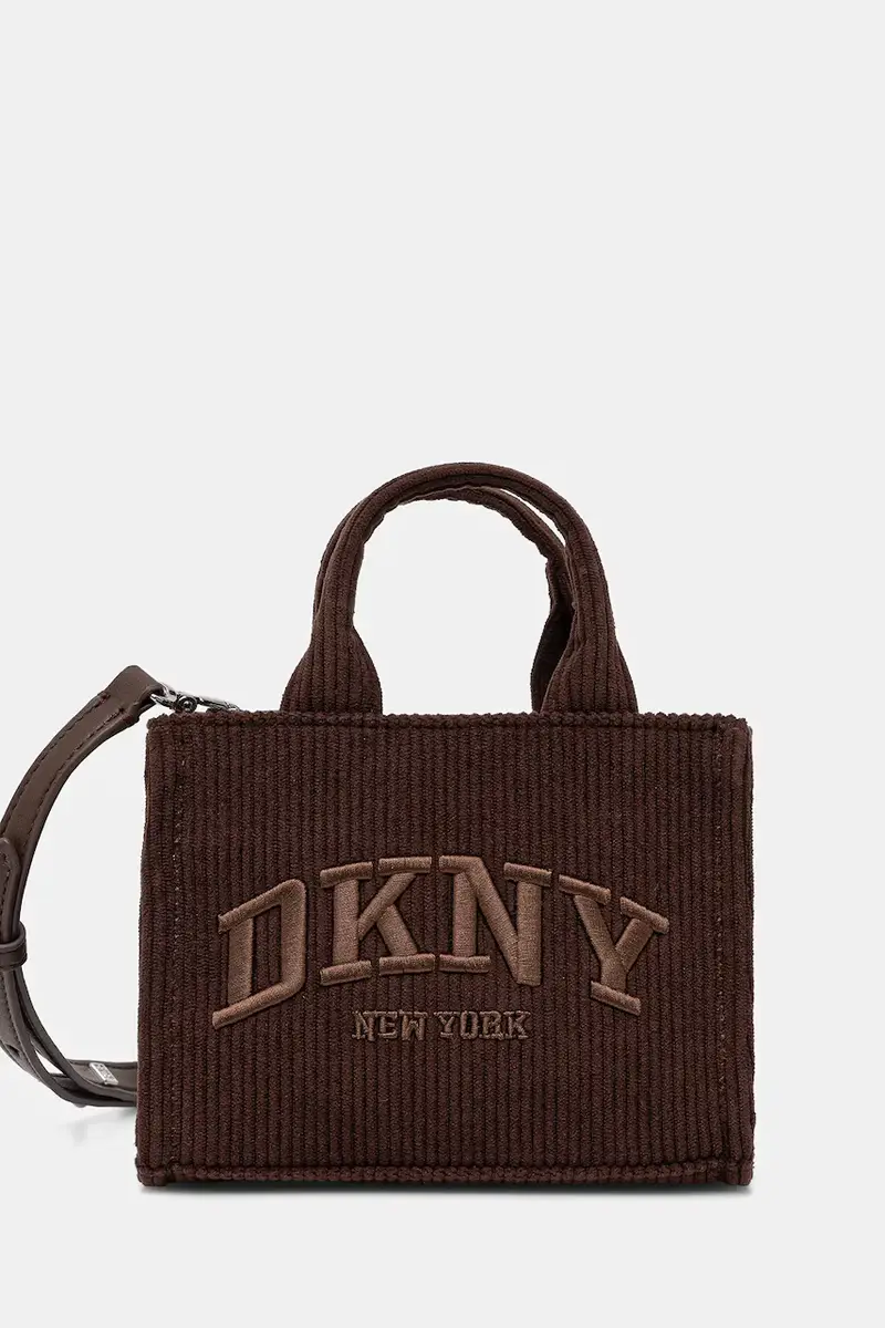 borsa di velluto a coste HADLEE colore marrone R53ADM56