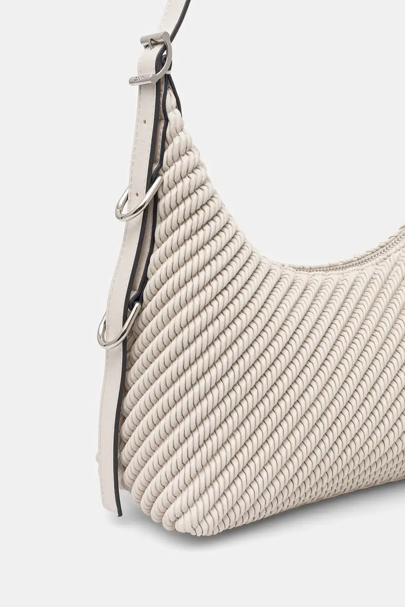 borsetta colore beige R44EDI47 miniatura 3