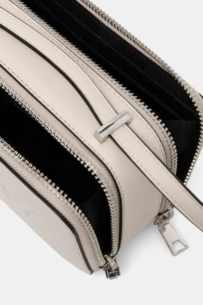 borsetta colore grigio R44EZI35 miniatura 5