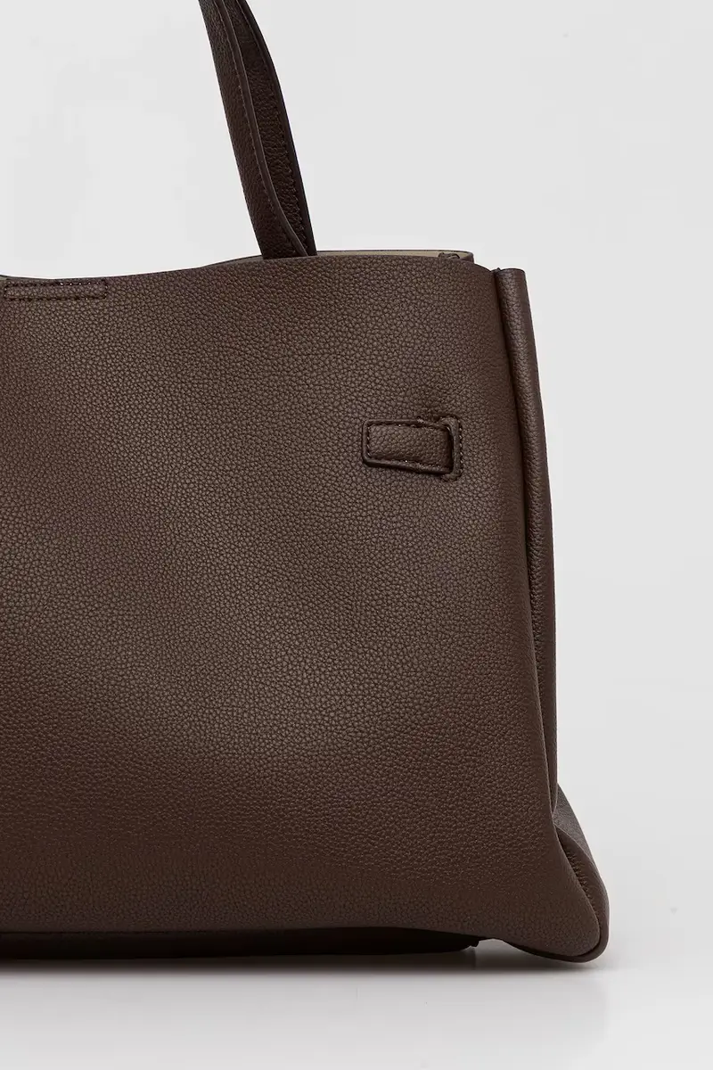 borsetta colore nero R52DAK43 Marrone miniatura 3