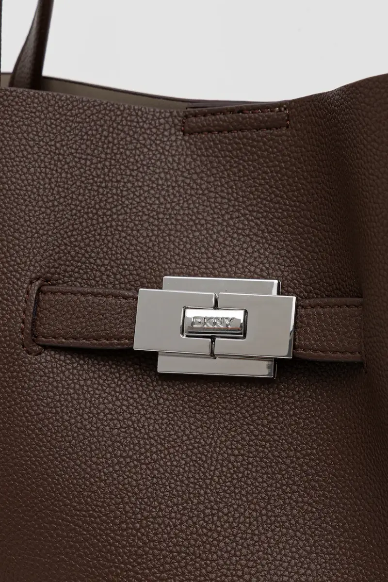 borsetta colore nero R52DAK43 Marrone miniatura 4