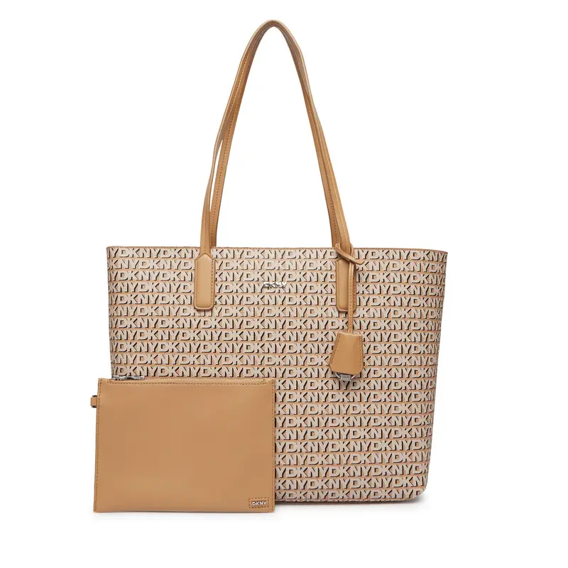 Borsetta DKNY Saige Ew Tz Tote R52A5I42 Beige
