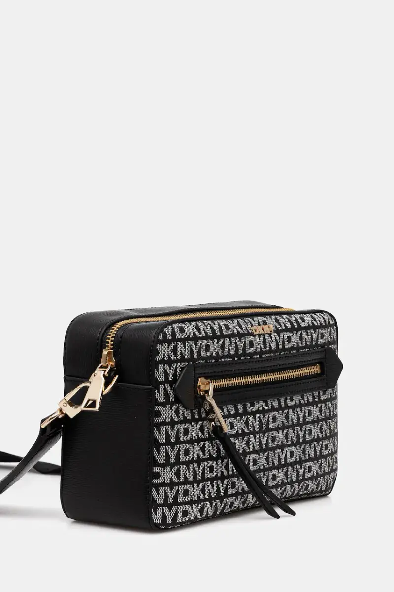 Dkny Borsetta nera con tasche miniatura 2