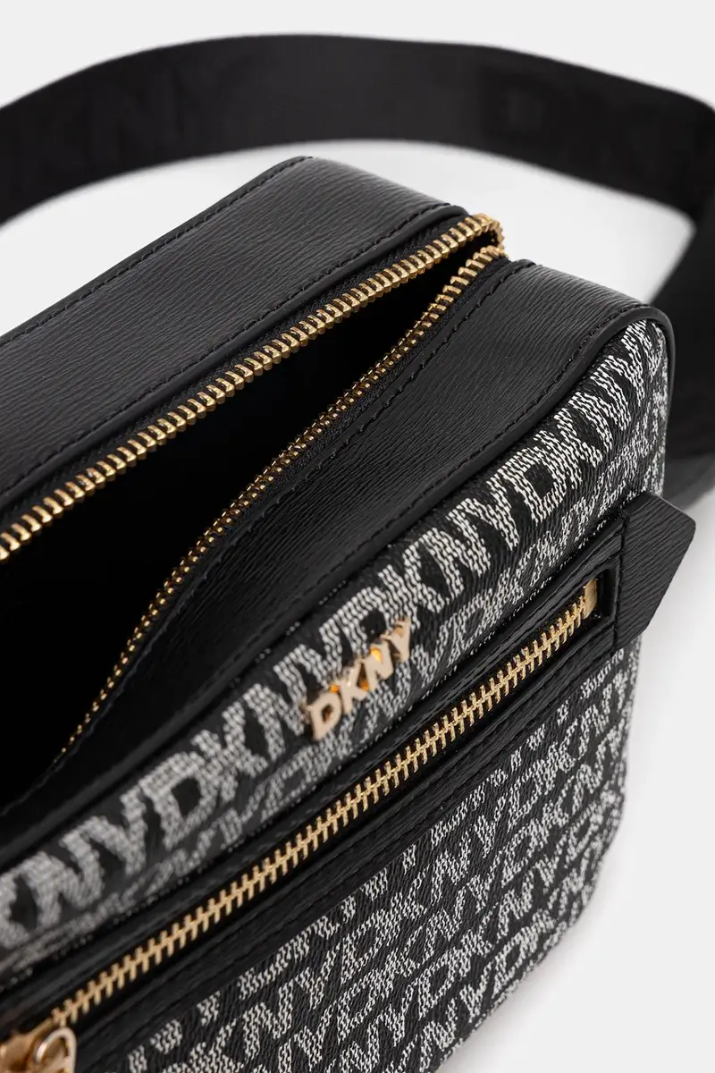 Dkny Borsetta nera con tasche miniatura 5