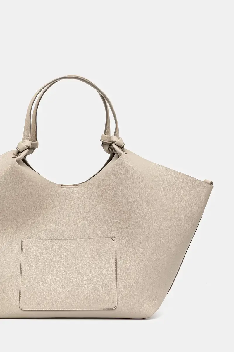 borsetta PAULA COMMUTER TOTE colore beige R42BAE48 miniatura 3