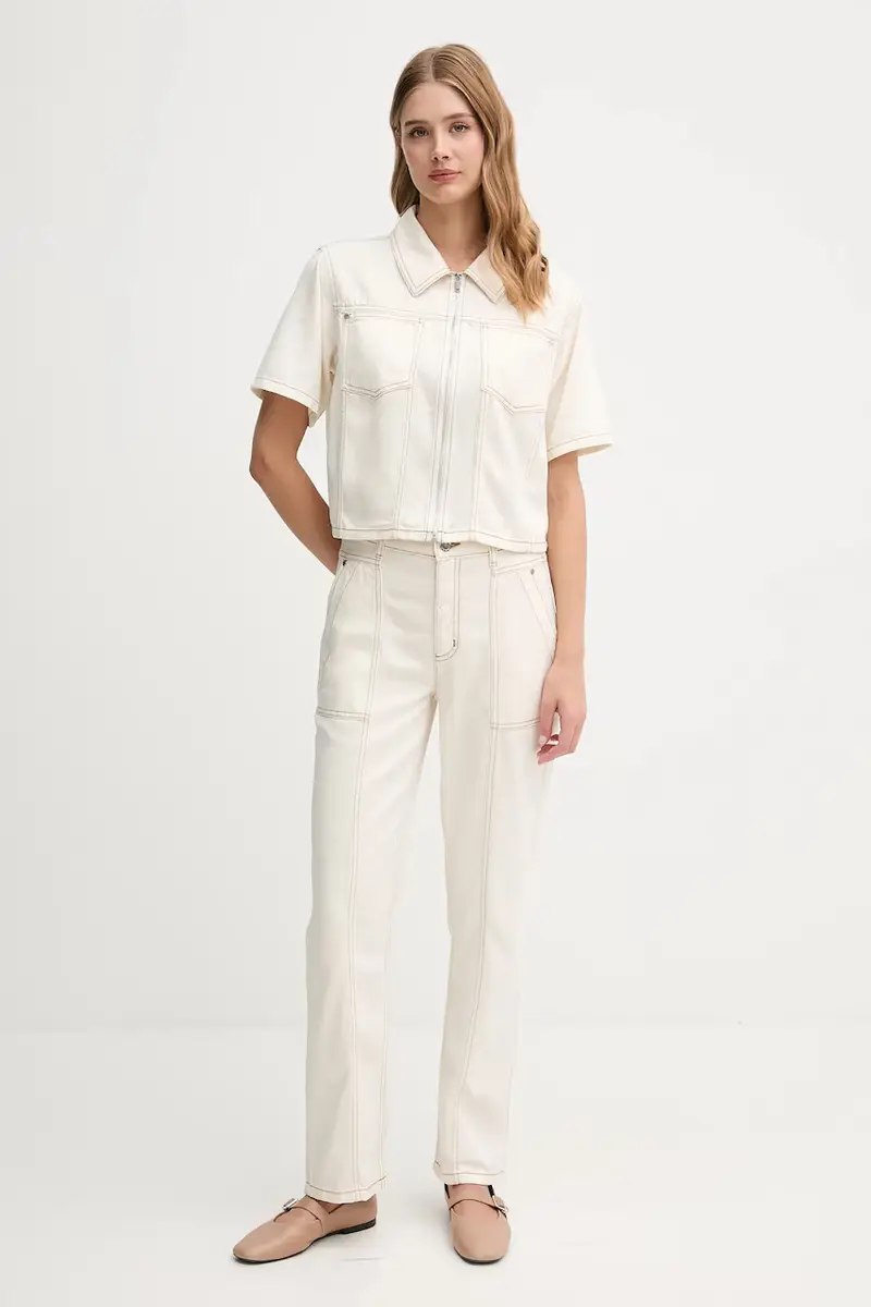 camicia Beige miniatura 2