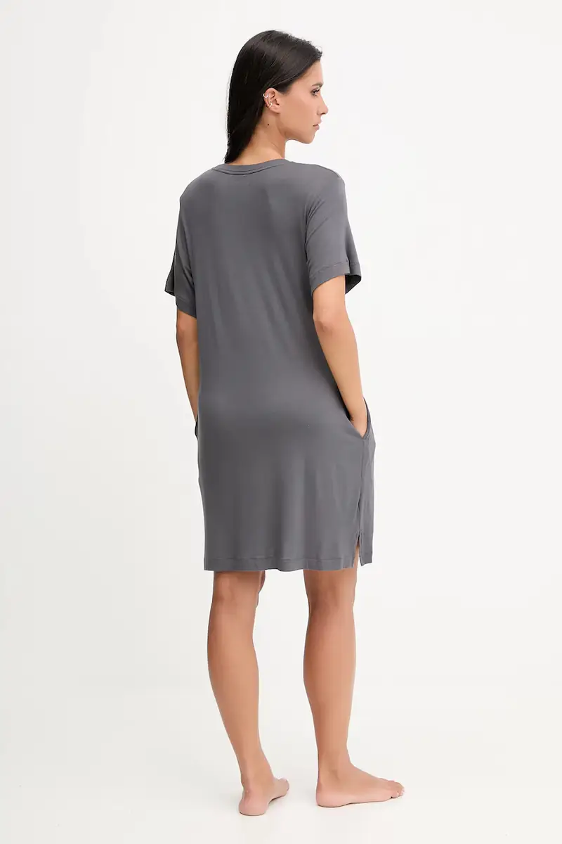 camicia da notte donna colore grigio YI30092 miniatura 2