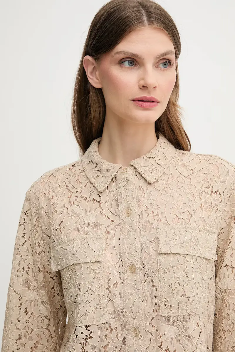 camicia donna colore grigio DJ5W2132 miniatura 4