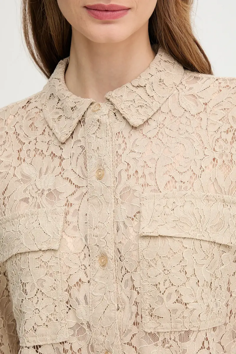 camicia donna colore grigio DJ5W2132 miniatura 5