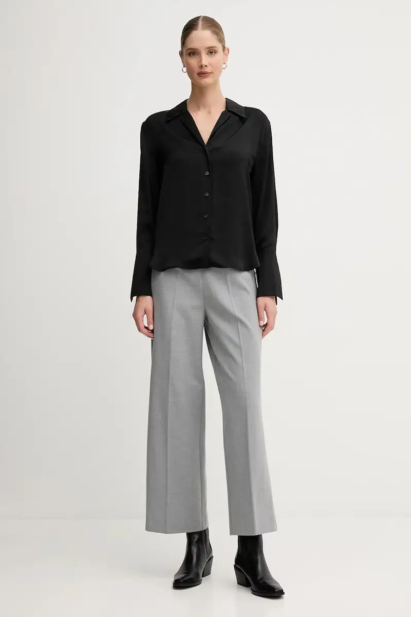 camicia donna colore nero DJ5W2125 miniatura 2