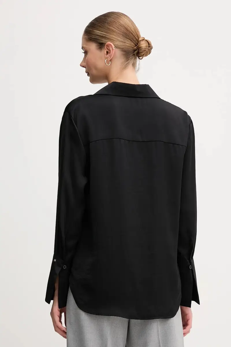 camicia donna colore nero DJ5W2125 miniatura 3