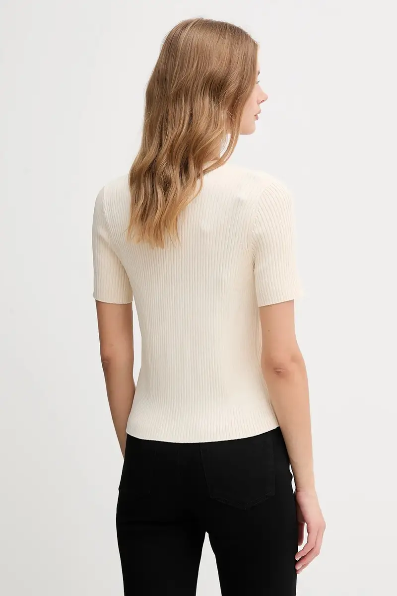 DKNY Cardigan Donna Beige 3872044 miniatura 3