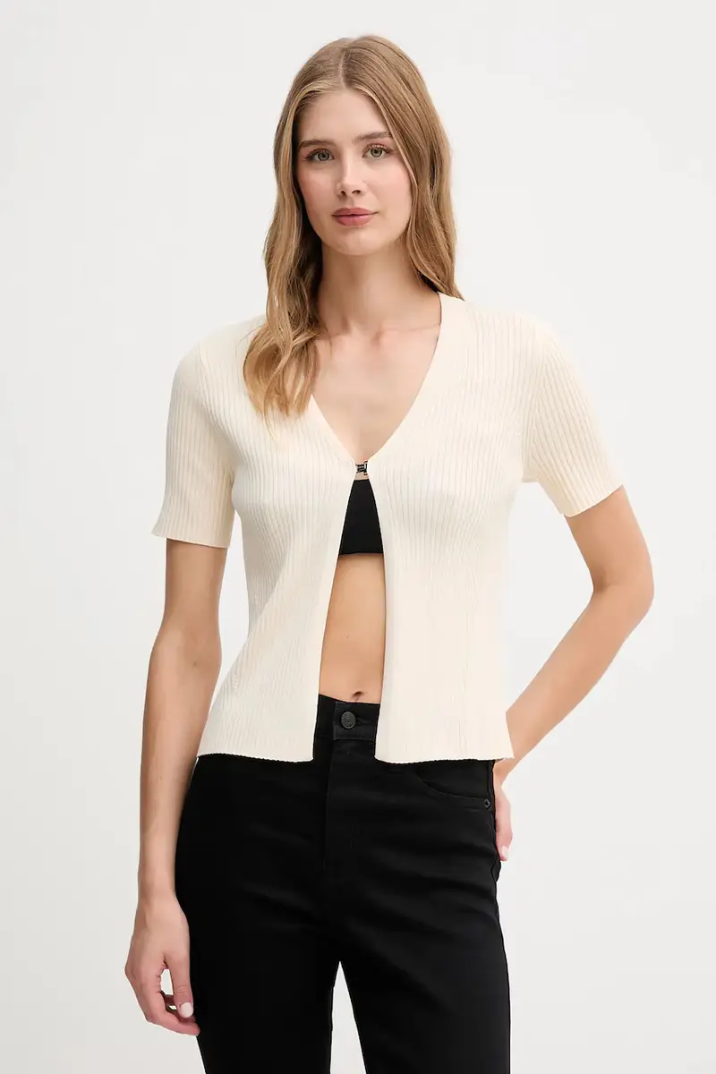 DKNY Cardigan Donna Beige 3872044