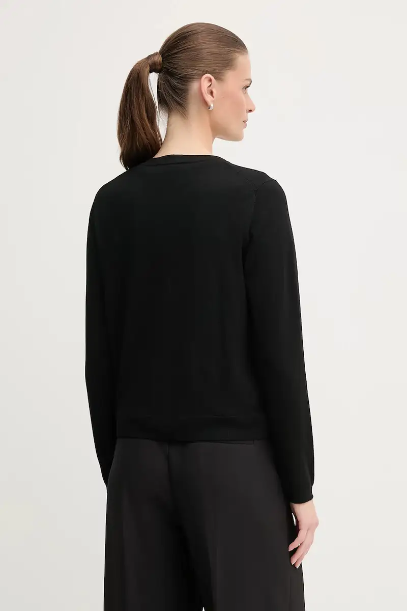DKNY Cardigan Donna Nero 3816918 miniatura 3