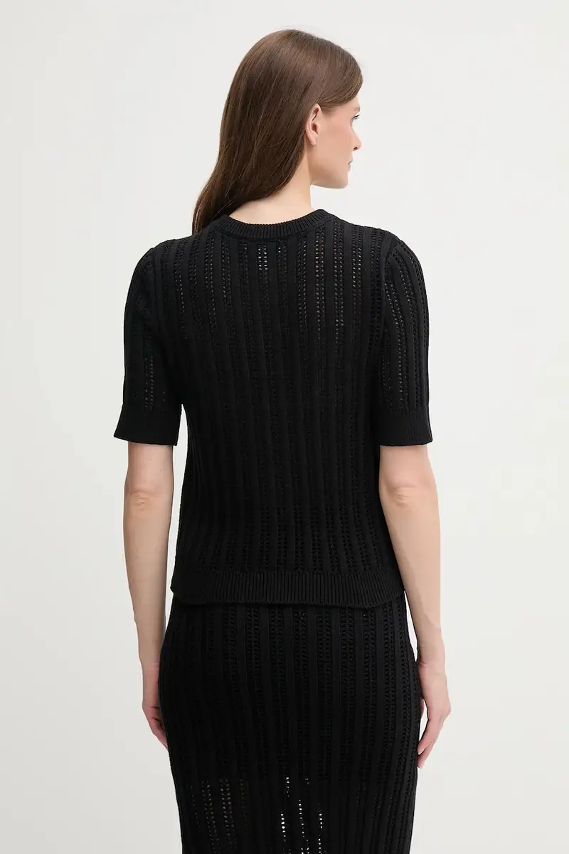 DKNY Cardigan Donna Nero 3639995 miniatura 3