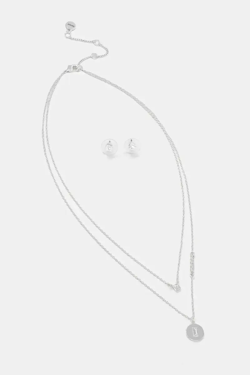 collana e orrechini Argento