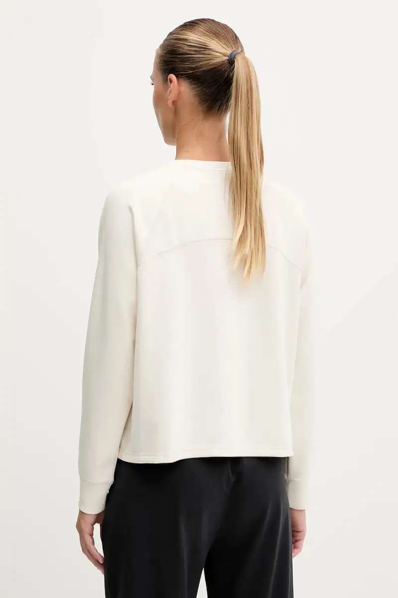 felpa donna colore beige DP5T9976 miniatura 3