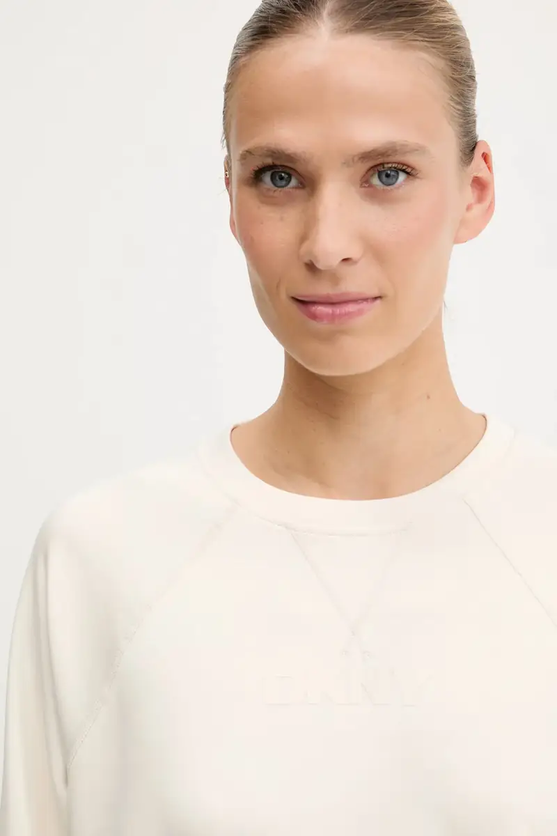 felpa donna colore beige DP5T9976 miniatura 4