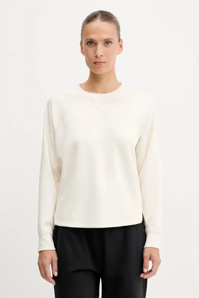 felpa donna colore beige DP5T9976