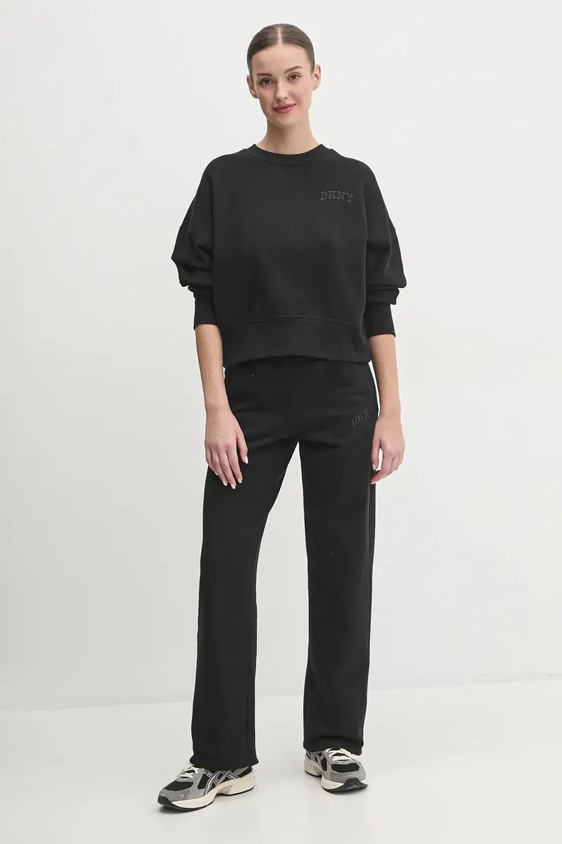 felpa donna colore nero DP5T1144 miniatura 2