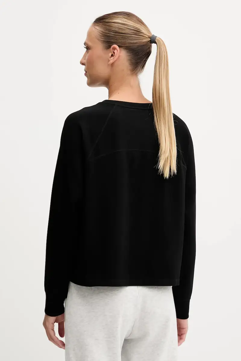 felpa donna colore nero DP5T9976 miniatura 3