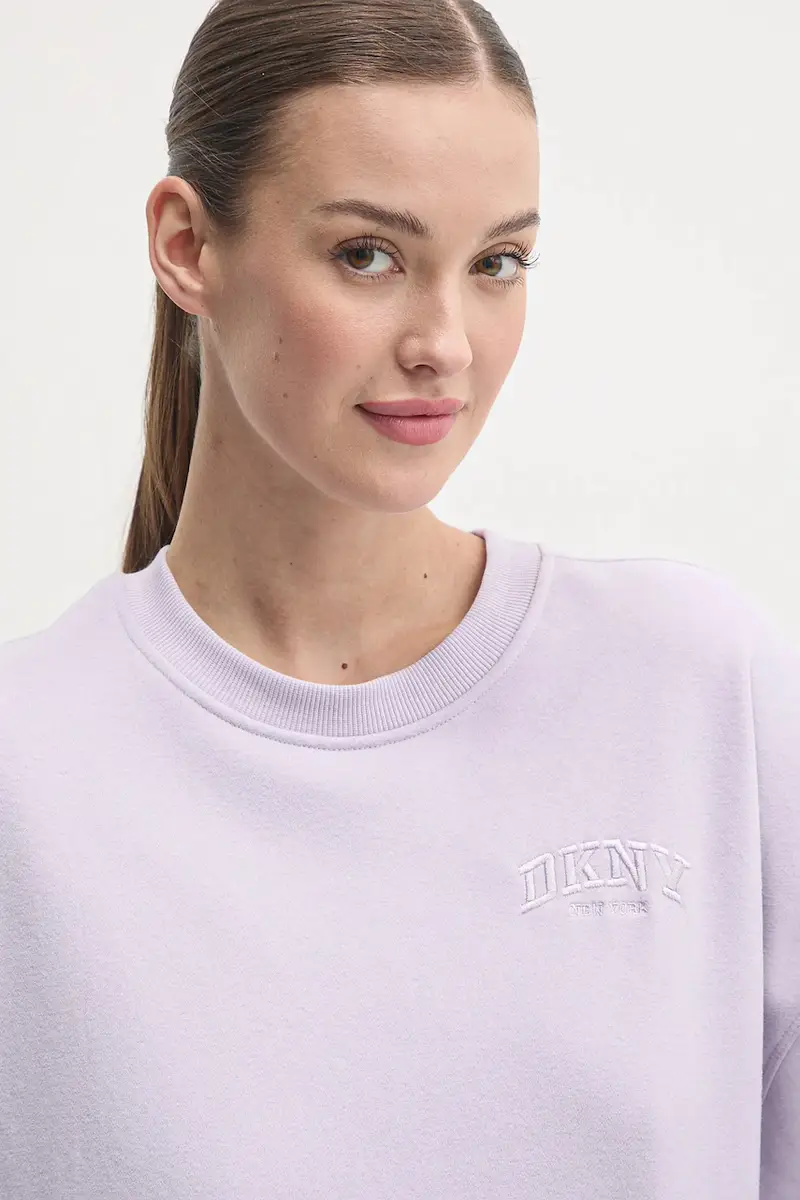 felpa donna colore violetto DP5T1144 miniatura 4