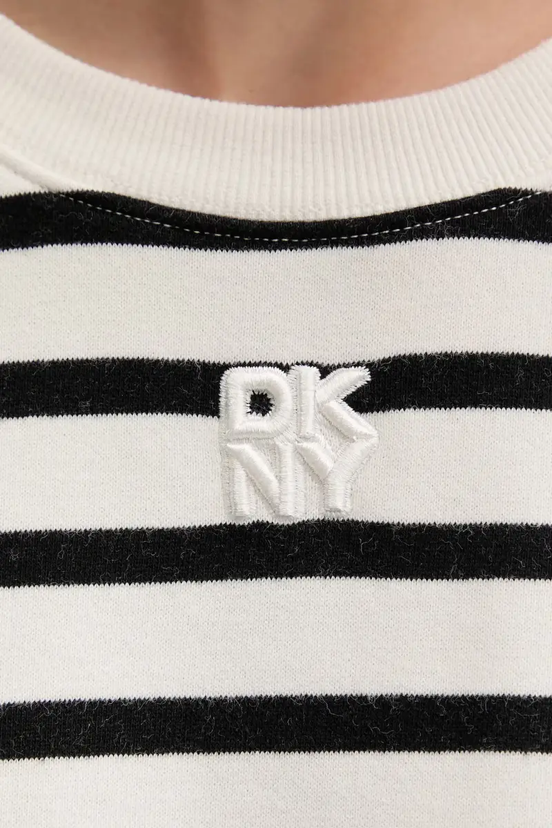 felpa in cotone donna colore beige DJ4T1344 miniatura 5