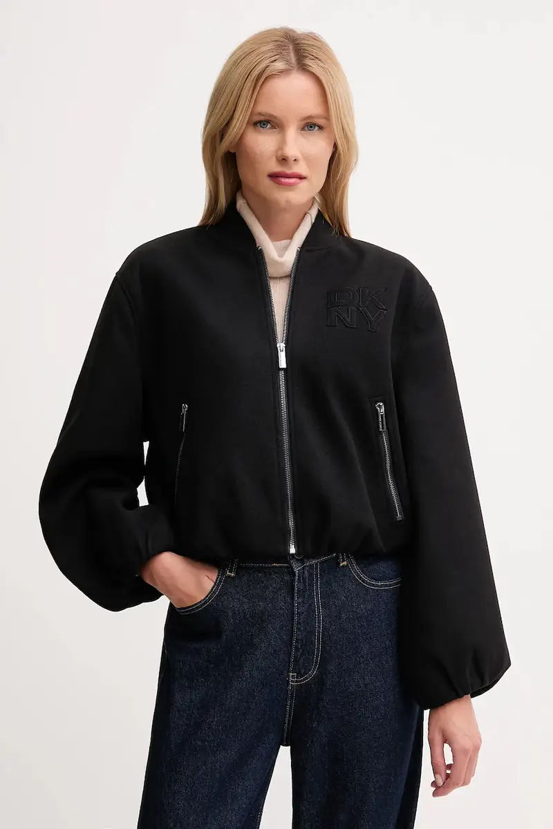 giacca bomber colore nero DJ5J6178