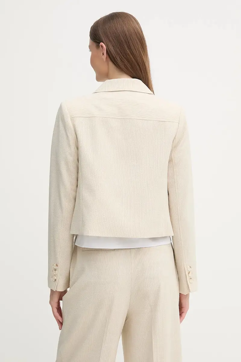 giacca colore beige UD5JS035 miniatura 3