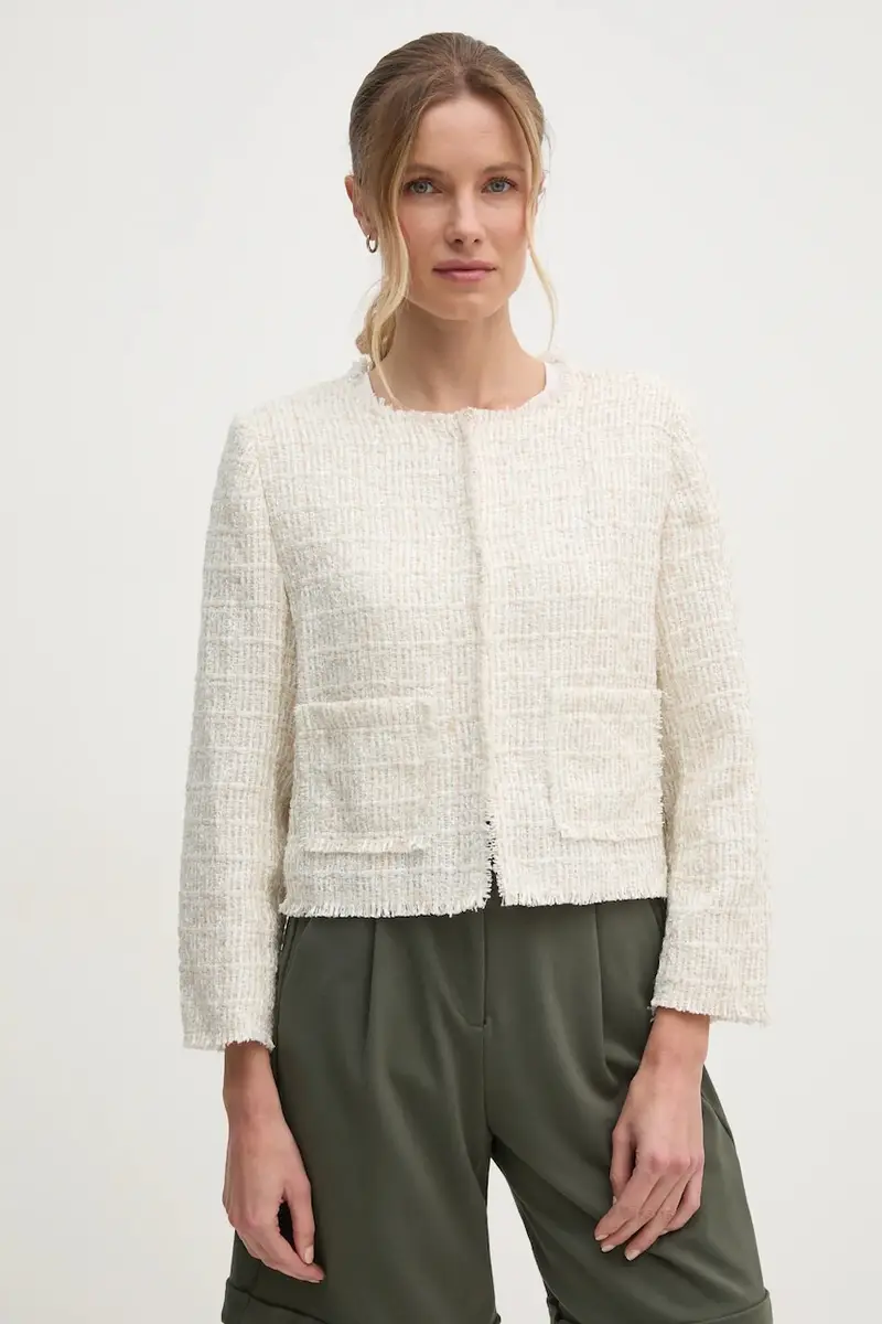 giacca donna colore beige DJ4J6078