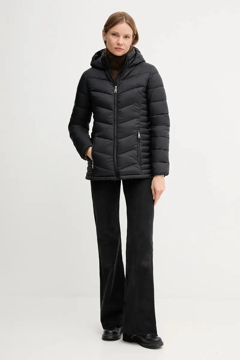 giacca donna colore beige DLEMPR20 Nero miniatura 2