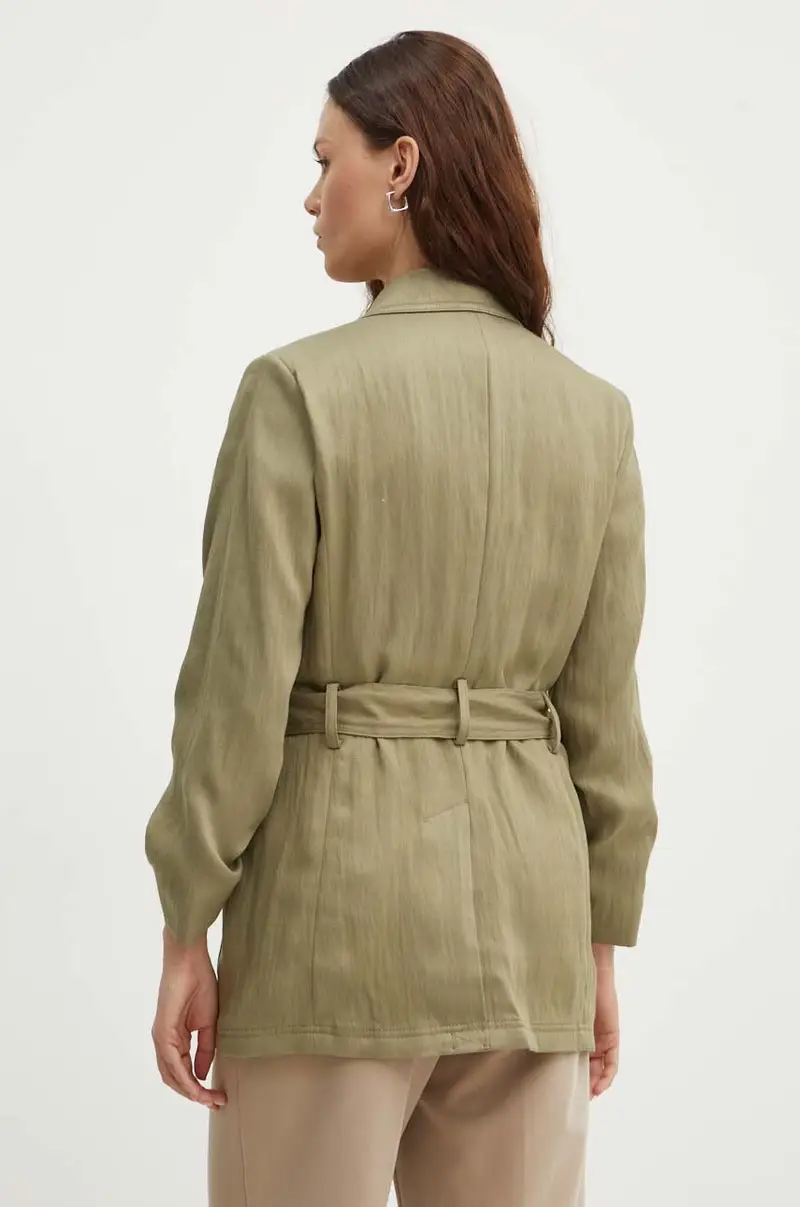 giacca donna colore beige P4DCTX65 miniatura 3