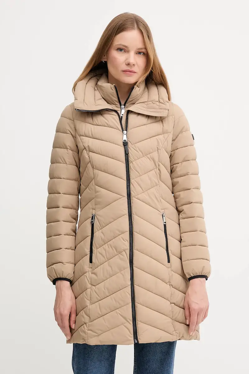 giacca donna colore marrone DLEMPN46 Beige