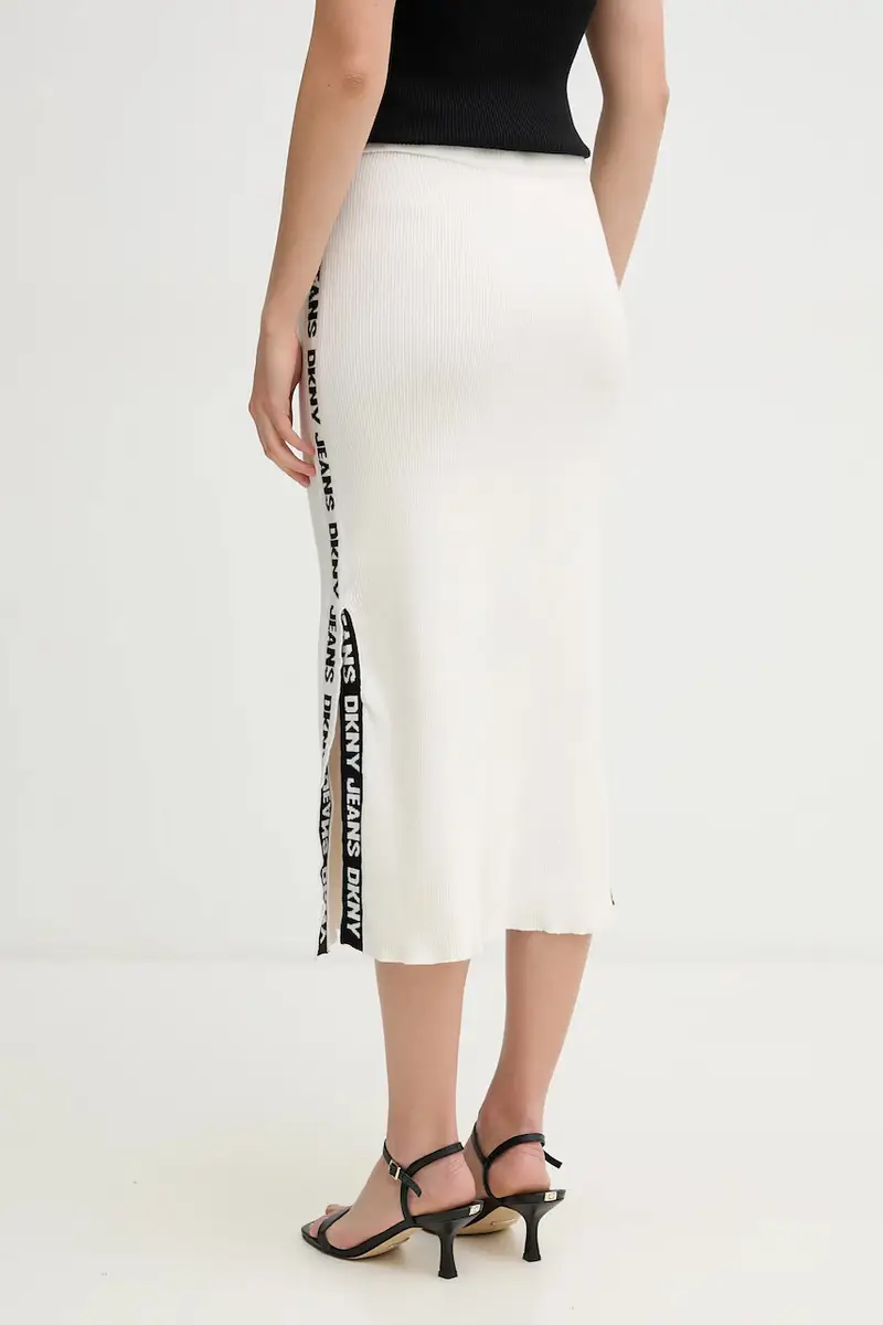 gonna colore bianco miniatura 3