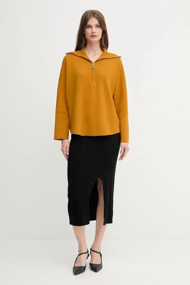 gonna colore granata DJ4R0377 Nero miniatura 2