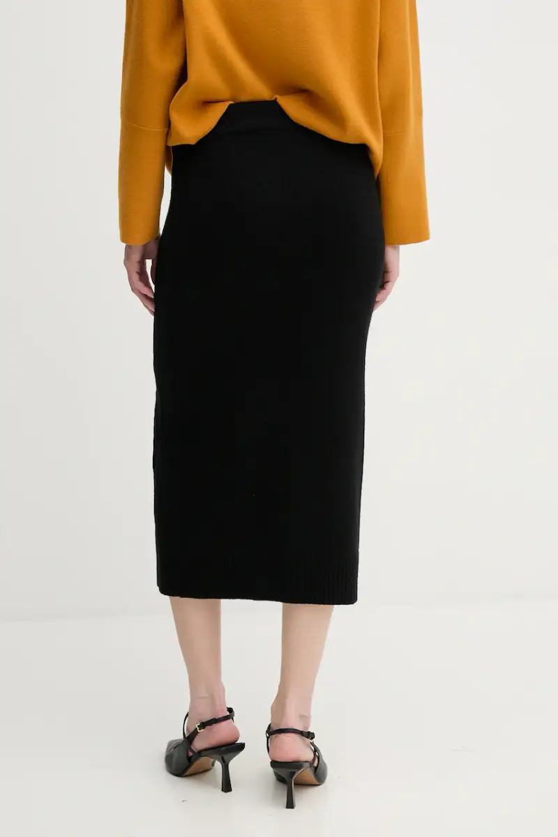 gonna colore granata DJ4R0377 Nero miniatura 3