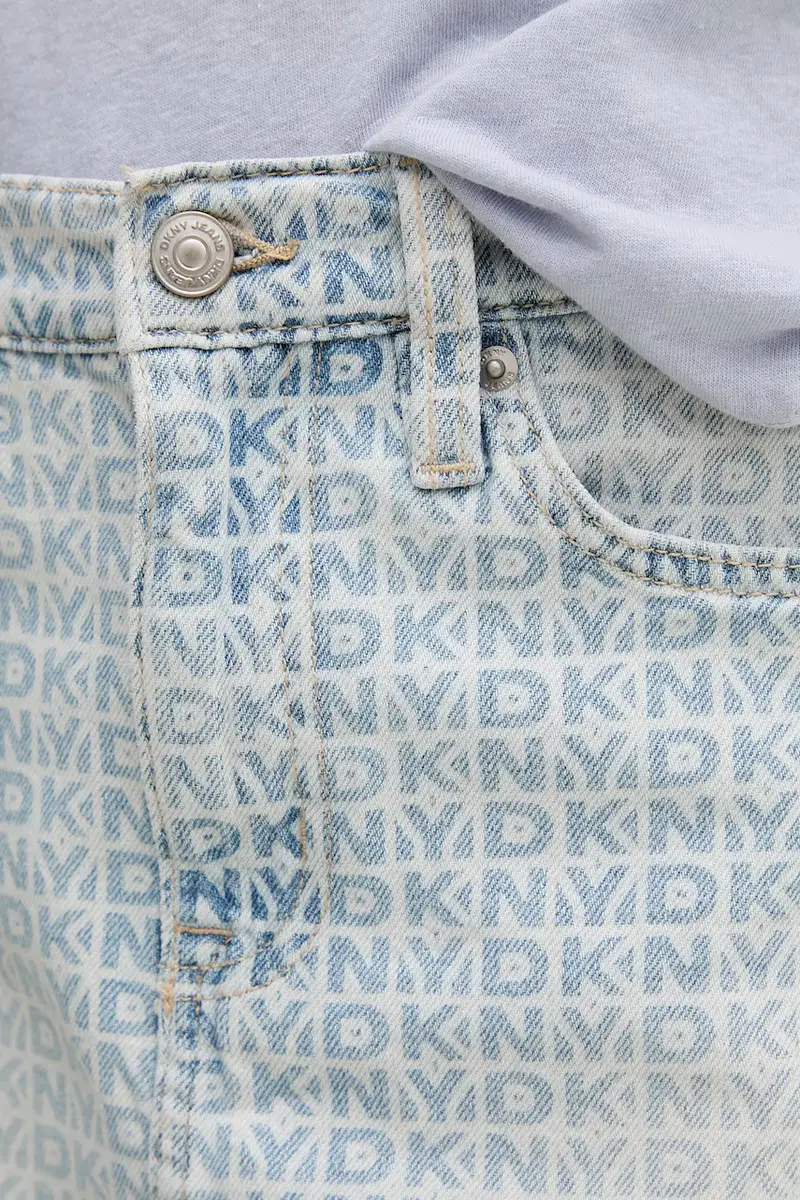 gonna di jeans colore blu DJ4K9525 miniatura 4