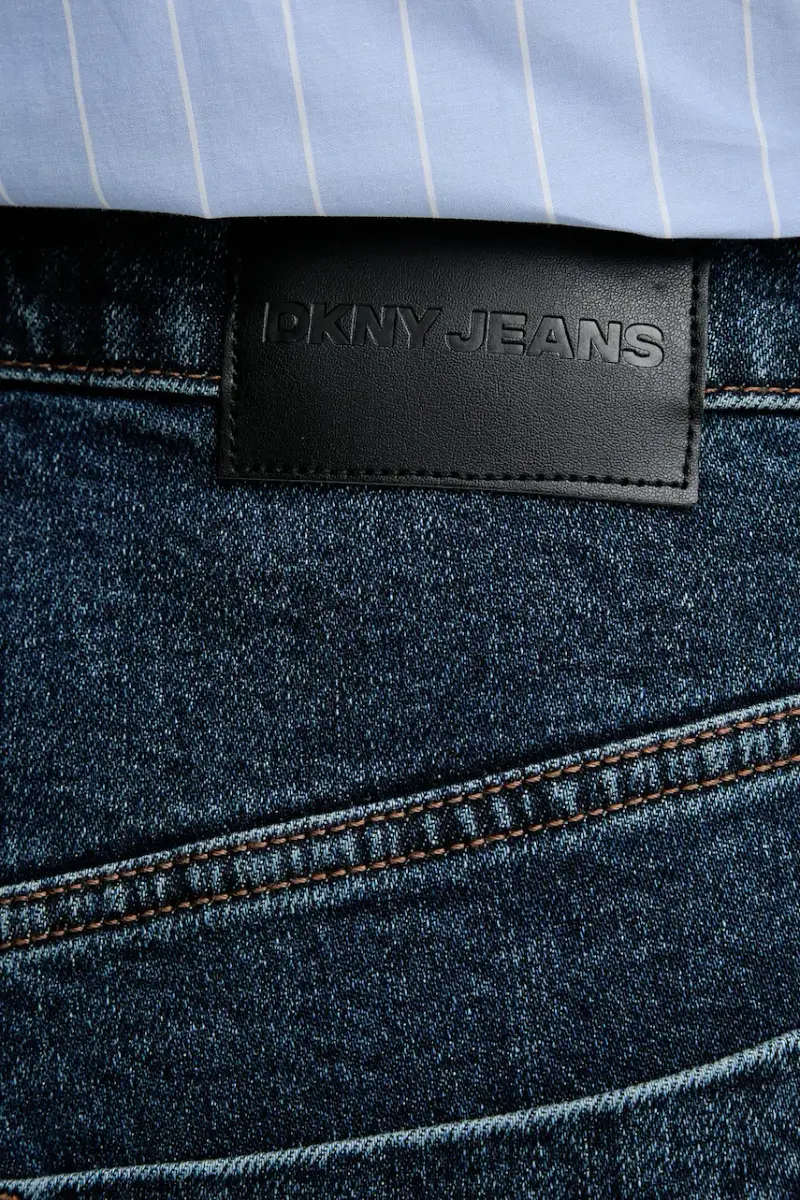 DKNY Jeans Donna Blu 3582220 miniatura 4