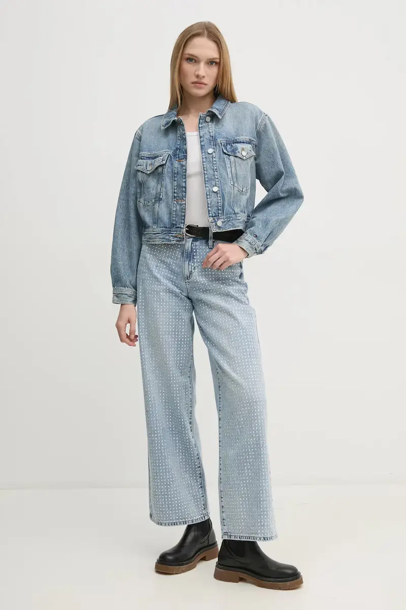 DKNY Jeans Donna Blu 3312261 miniatura 2