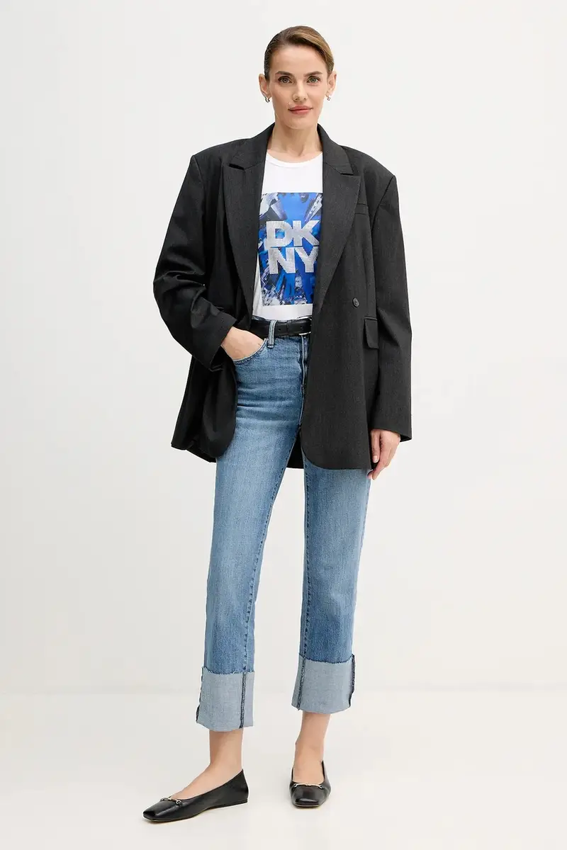 DKNY Jeans Donna Blu 3830214 miniatura 2