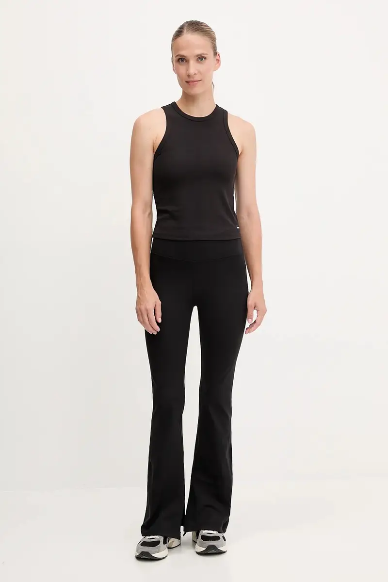 DKNY Leggings Donna Nero 3637337 miniatura 2