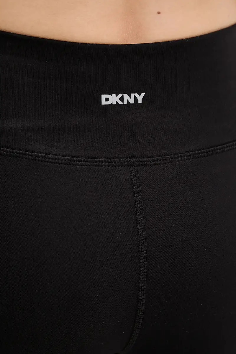 DKNY Leggings Donna Nero 3637337 miniatura 4